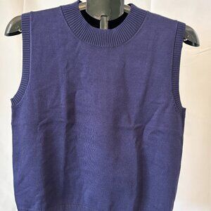 Women's Sweater vest Purple (L)